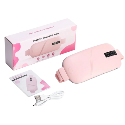 Cinturón Masajeador Portátil para Cólicos Menstruales
